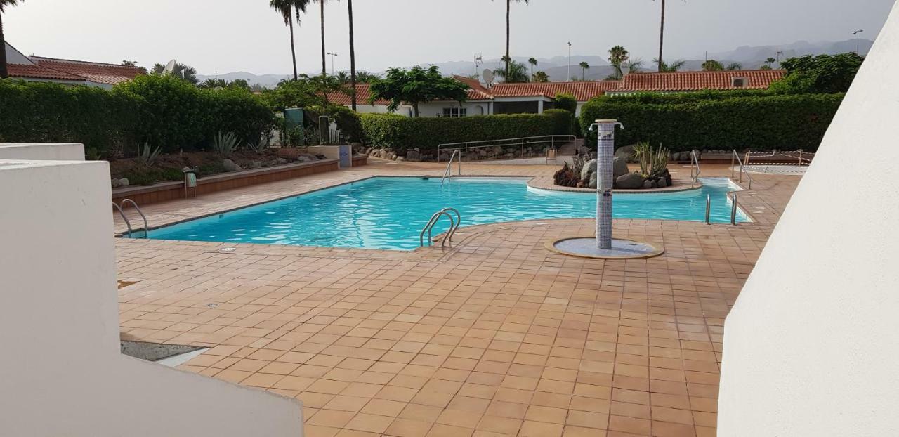 Pool & Wifi Free Shared Flat Private Room By Ocean Park Maspalomas  Luaran gambar